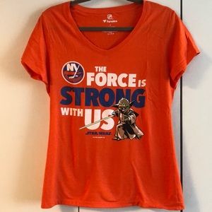 Star Wars NY Islanders T-shirt